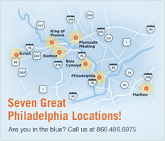 Seven great Philadelphia Locations call 866-486-6975